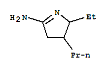 2H-pyrrol-5-amine,2-ethyl-3,4-dihydro-3-propyl-(9ci) Structure,765304-78-7Structure