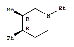 Piperidine, 1-ethyl-3-methyl-4-phenyl-, cis-(9ci) Structure,766447-27-2Structure