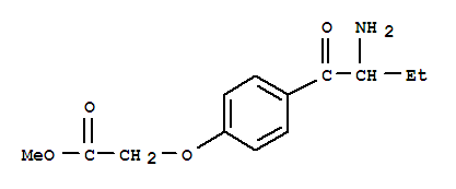 Acetic acid, [4-(2-amino-1-oxobutyl)phenoxy]-, methyl ester (9ci) Structure,766454-21-1Structure