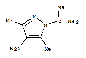 1H-pyrazole-1-carboximidamide,4-amino-3,5-dimethyl- Structure,766483-29-8Structure