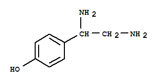 Phenol, 4-(1,2-diaminoethyl)-(9ci) Structure,767582-04-7Structure