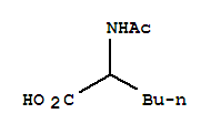 Acetyl-dl-2-aminohexanoic acid Structure,7682-16-8Structure