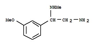 1,2-Ethanediamine,1-(3-methoxyphenyl)-n1-methyl-(9ci) Structure,768307-15-9Structure