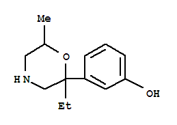 Phenol, 3-(2-ethyl-6-methyl-2-morpholinyl)-(9ci) Structure,768312-48-7Structure