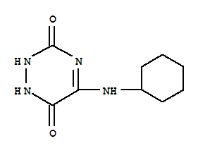 1,2,4-Triazine-3,6-dione, 5-(cyclohexylamino)-1,2-dihydro-(9ci) Structure,769058-53-9Structure