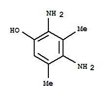 Phenol, 2,4-diamino-3,5-dimethyl-(9ci) Structure,769082-34-0Structure