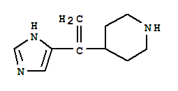 Piperidine, 4-[1-(1h-imidazol-4-yl)ethenyl]-(9ci) Structure,769118-15-2Structure