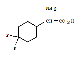 Amino-4,4-difluoro-cyclohexaneacetic acid Structure,769169-46-2Structure