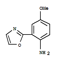 Benzenamine, 4-methoxy-2-(2-oxazolyl)-(9ci) Structure,769921-95-1Structure