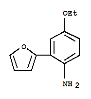 Benzenamine, 4-ethoxy-2-(2-furanyl)-(9ci) Structure,769921-98-4Structure