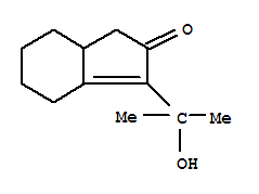 2H-inden-2-one,3,3a,4,5,6,7-hexahydro-1-(1-hydroxy-1-methylethyl)-(9ci) Structure,770735-85-8Structure