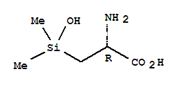 L-alanine, 3-(hydroxydimethylsilyl)-(9ci) Structure,770738-48-2Structure