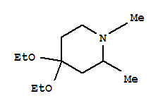 Piperidine, 4,4-diethoxy-1,2-dimethyl-(9ci) Structure,771413-96-8Structure