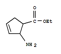 3-Cyclopentene-1-carboxylicacid,2-amino-,ethylester(9ci) Structure,771440-02-9Structure