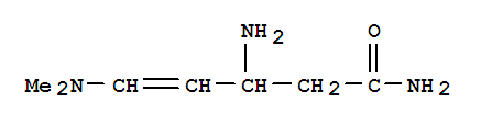 4-Pentenamide,3-amino-5-(dimethylamino)-(9ci) Structure,771521-74-5Structure