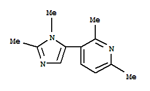 Pyridine, 3-(1,2-dimethyl-1h-imidazol-5-yl)-2,6-dimethyl-(9ci) Structure,771541-01-6Structure