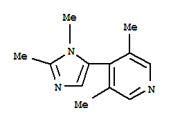 Pyridine, 4-(1,2-dimethyl-1h-imidazol-5-yl)-3,5-dimethyl-(9ci) Structure,771541-05-0Structure