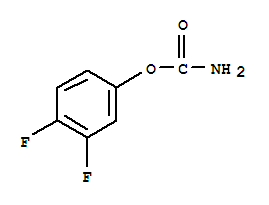 Phenol, 3,4-difluoro-, carbamate (9ci) Structure,771546-19-1Structure