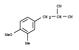 Propanedinitrile, [(4-methoxy-3-methylphenyl)methyl]-(9ci) Structure,771562-42-6Structure