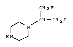 Piperazine, 1-[2-fluoro-1-(fluoromethyl)ethyl]-(9ci) Structure,772330-41-3Structure