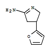 2H-pyrrol-5-amine,3-(2-furanyl)-3,4-dihydro-(9ci) Structure,773010-76-7Structure