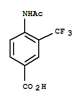 4-Acetamido-3-trifluoromethyl-benzoic acid Structure,773108-11-5Structure