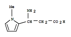 3-Amino-3-(1-methyl-1h-pyrrol-2-yl)propanoic acid Structure,773122-08-0Structure