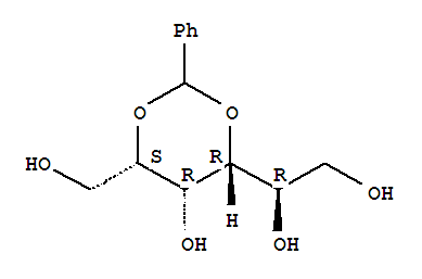 2,4-O-benzylidene-d-glucitol Structure,77340-95-5Structure