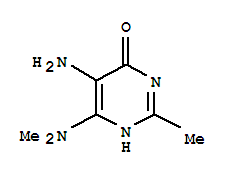 4(1H)-pyrimidinone,5-amino-6-(dimethylamino)-2-methyl-(9ci) Structure,773803-60-4Structure