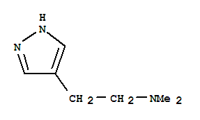 1H-pyrazole-4-ethanamine,n,n-dimethyl-(9ci) Structure,773822-44-9Structure