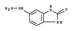 2H-benzimidazol-2-one, 5-hydrazino-1,3-dihydro-(9ci) Structure,773837-68-6Structure