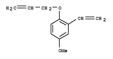 Benzene, 2-ethenyl-4-methoxy-1-(2-propenyloxy)-(9ci) Structure,773880-64-1Structure