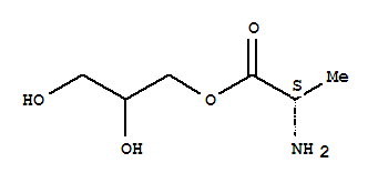 L-alanine, 2,3-dihydroxypropyl ester (9ci) Structure,77411-53-1Structure