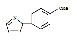 2H-pyrrole,2-(4-methoxyphenyl)-(9ci) Structure,774177-64-9Structure