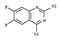 2,4-Dichloro-6,7-difluoroquinazoline Structure,774212-69-0Structure