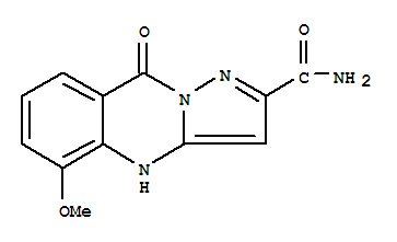 Pyrazolo[5,1-b]quinazoline-2-carboxamide, 4,9-dihydro-5-methoxy-9-oxo- Structure,77423-07-5Structure