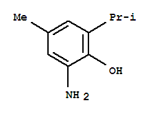 Phenol, 2-amino-4-methyl-6-(1-methylethyl)-(9ci) Structure,774502-66-8Structure