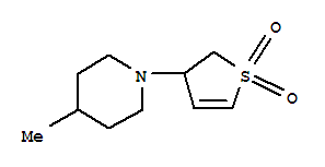 Piperidine, 1-(2,3-dihydro-1,1-dioxido-3-thienyl)-4-methyl-(9ci) Structure,774533-88-9Structure