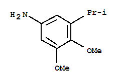 Aniline, 3-isopropyl-4,5-dimethoxy-(4ci) Structure,774600-49-6Structure