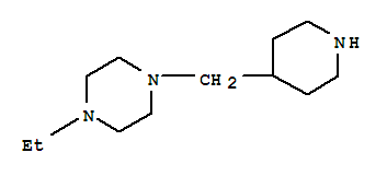 1-Ethyl-4-(piperidin-4-ylmethyl)piperazine Structure,775288-25-0Structure