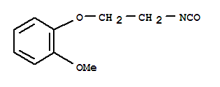 Benzene, 1-(2-isocyanatoethoxy)-2-methoxy-(9ci) Structure,775348-87-3Structure