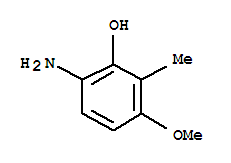 Phenol, 6-amino-3-methoxy-2-methyl-(9ci) Structure,776239-08-8Structure