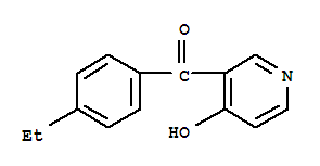 Methanone, (4-ethylphenyl)(4-hydroxy-3-pyridinyl)-(9ci) Structure,776317-64-7Structure