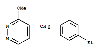 Pyridazine, 4-[(4-ethylphenyl)methyl]-3-methoxy-(9ci) Structure,776317-77-2Structure