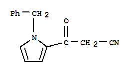 2-(Cyanoacetyl)-1-benzylPyrrole Structure,77640-05-2Structure