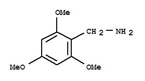 2,4,6-Trimethoxybenzylamine Structure,77648-20-5Structure