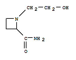 2-Azetidinecarboxamide,1-(2-hydroxyethyl)-(9ci) Structure,77693-00-6Structure