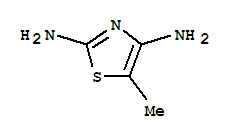 5-Methylthiazole-2,4-diamine Structure,777798-22-8Structure