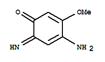 2,4-Cyclohexadien-1-one, 4-amino-6-imino-3-methoxy-(9ci) Structure,777851-98-6Structure