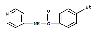 Benzamide, 4-ethyl-n-4-pyridinyl-(9ci) Structure,777872-25-0Structure